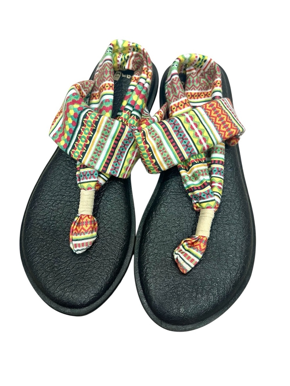 Sanuk Yoga Sling 2 Aztec Serape Stripe Yoga Mat Sandals